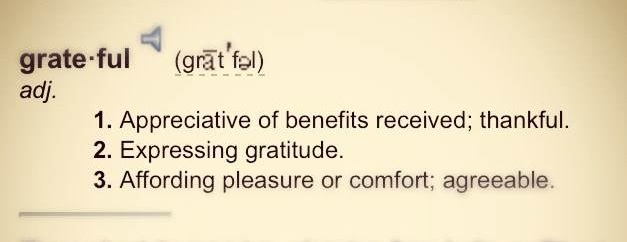 On Gratefulness