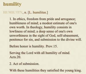 Humility Definition