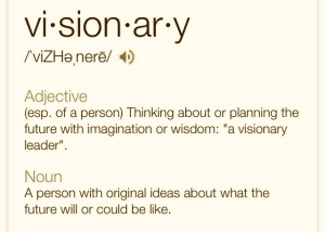 Visionary definition